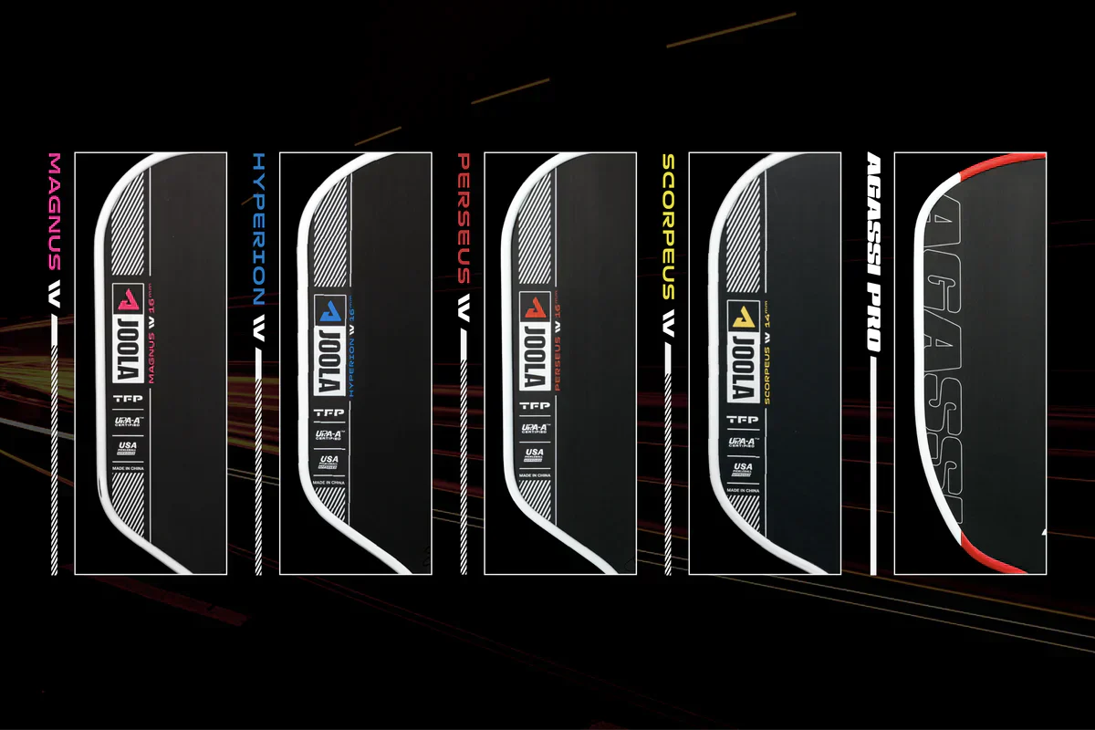 ヨーラ、デュアル認証のプロIVとアガシプロピックルボールパドルを発表