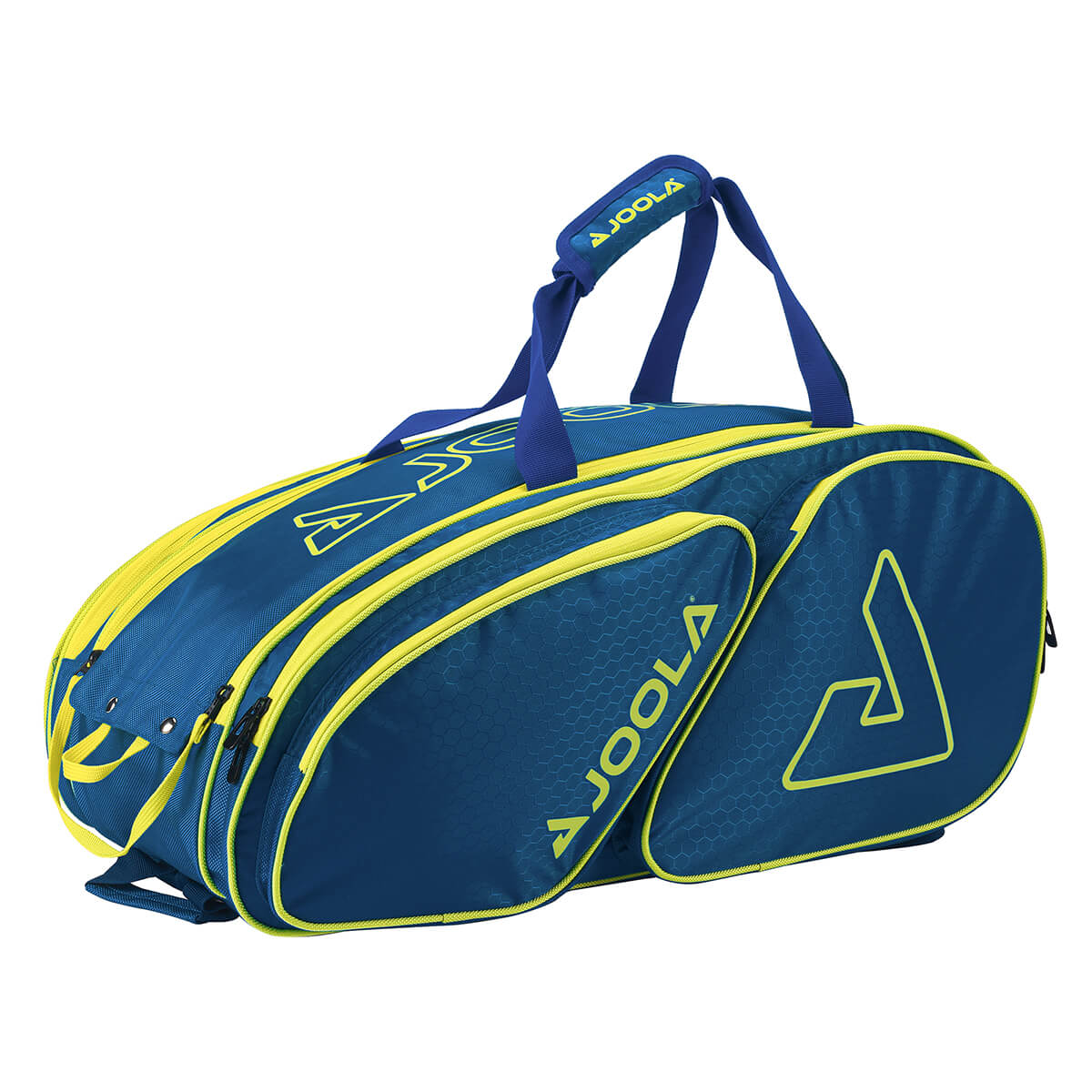 Product photo of the JOOLA Tour Elite Pickleball Duffle in Navy & Yellow Navy/Yellow