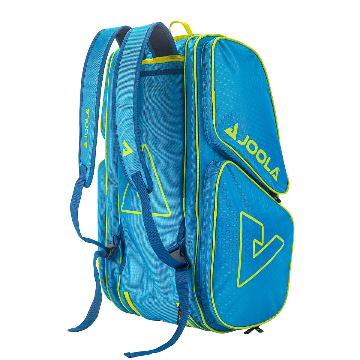 Product photo of the JOOLA Tour Elite Pickleball Duffle in Blue & Yellow Blue/Yellow