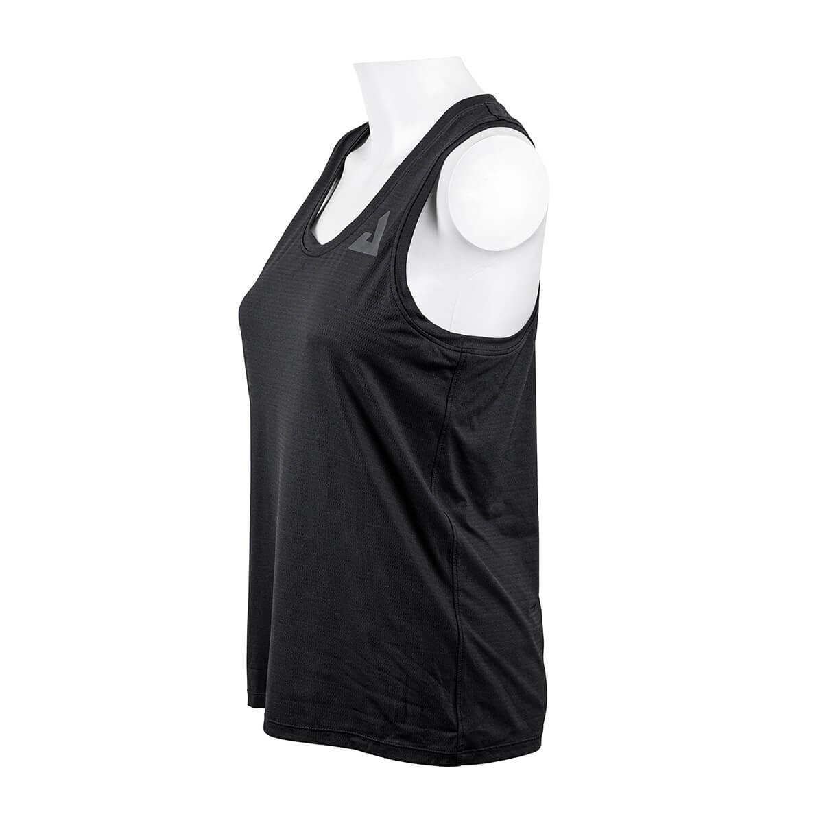 Product image showing the side of the JOOLA Flow Tank Top in the color Blue Graphite Blue Graphite