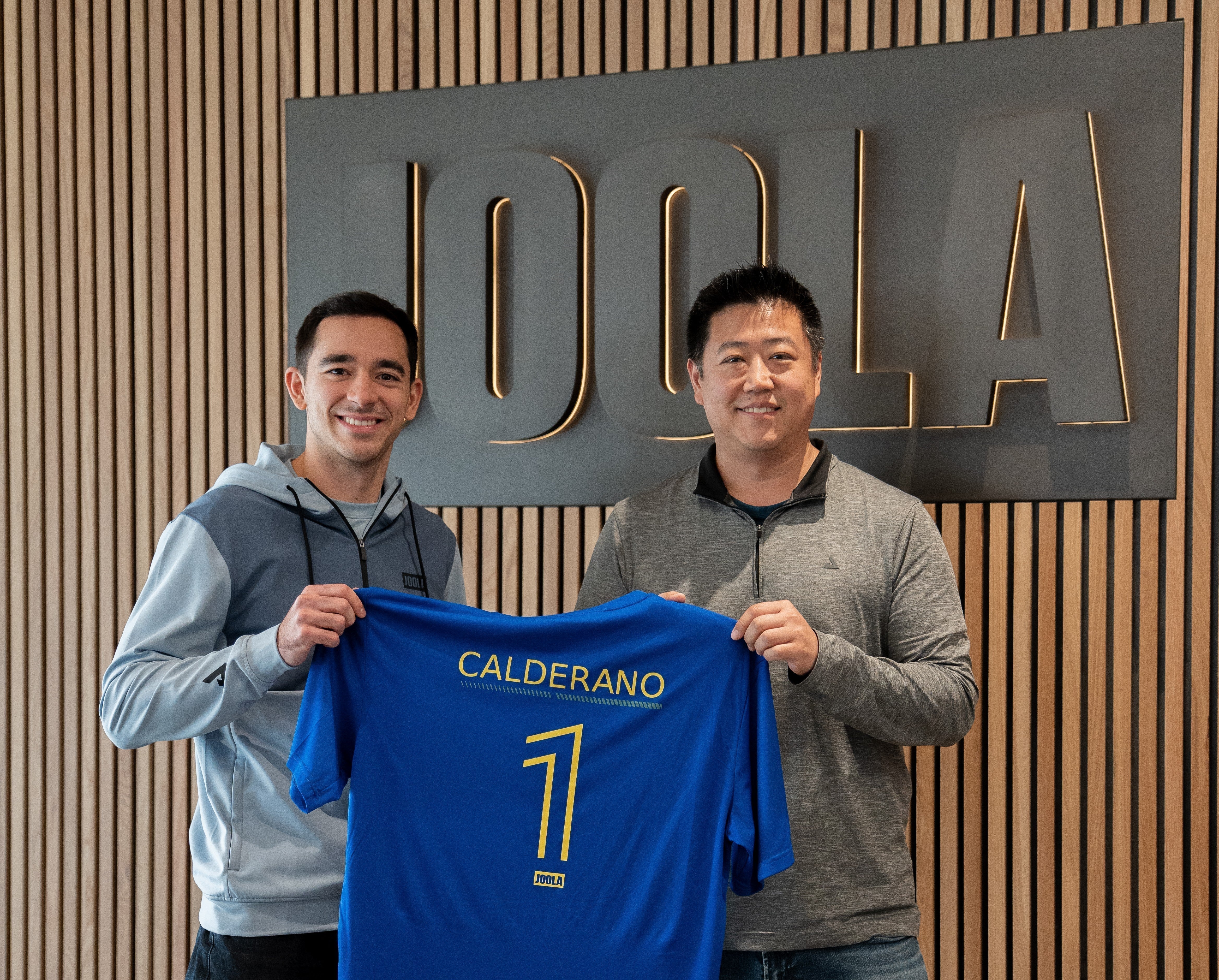 卓球界を代表するトッププレーヤー ウーゴ・カルデラノとヨーラ（JOOLA）が歴史的パートナーシップを締結